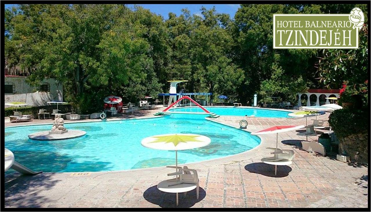 Hotel Balneario Tzindejeh Tasquillo 外观 照片